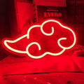 Dimmable Anime Cloud Neon Light – Red Cloud LED Sign for Bedroom Decor