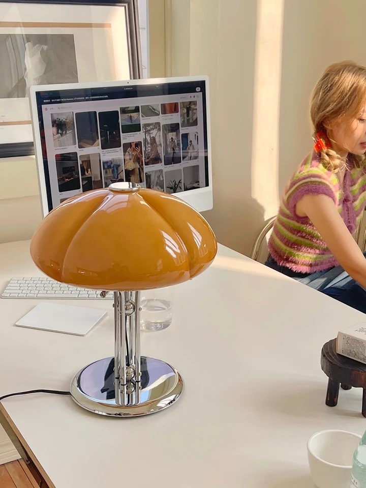 Nordic Modern Retro Pumpkin Table Lamp