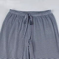 Women’s blue stripe pants for casual streetwear