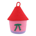 Aesthetic basket with playful design perfect for small spaces