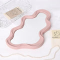Soft Girl Room Decor Wavy Ribbon Mirror