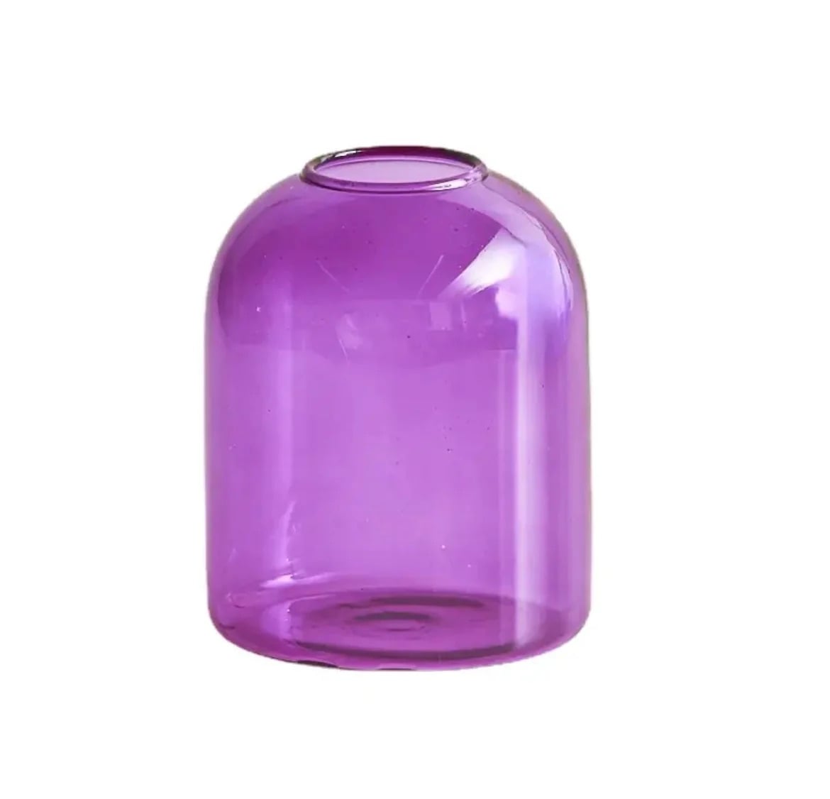 Creative Hydroponic Plant Vase – Colorful Nordic Glass for Home Decor
