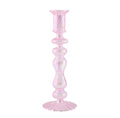 Creative Purple Glass Candle Holder – Modern Minimalist Design for Weddings