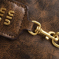 Small crescent underarm bag in PU leather. Women’s retro niche Y2K bag with zipper closure and high-end fashion appeal.