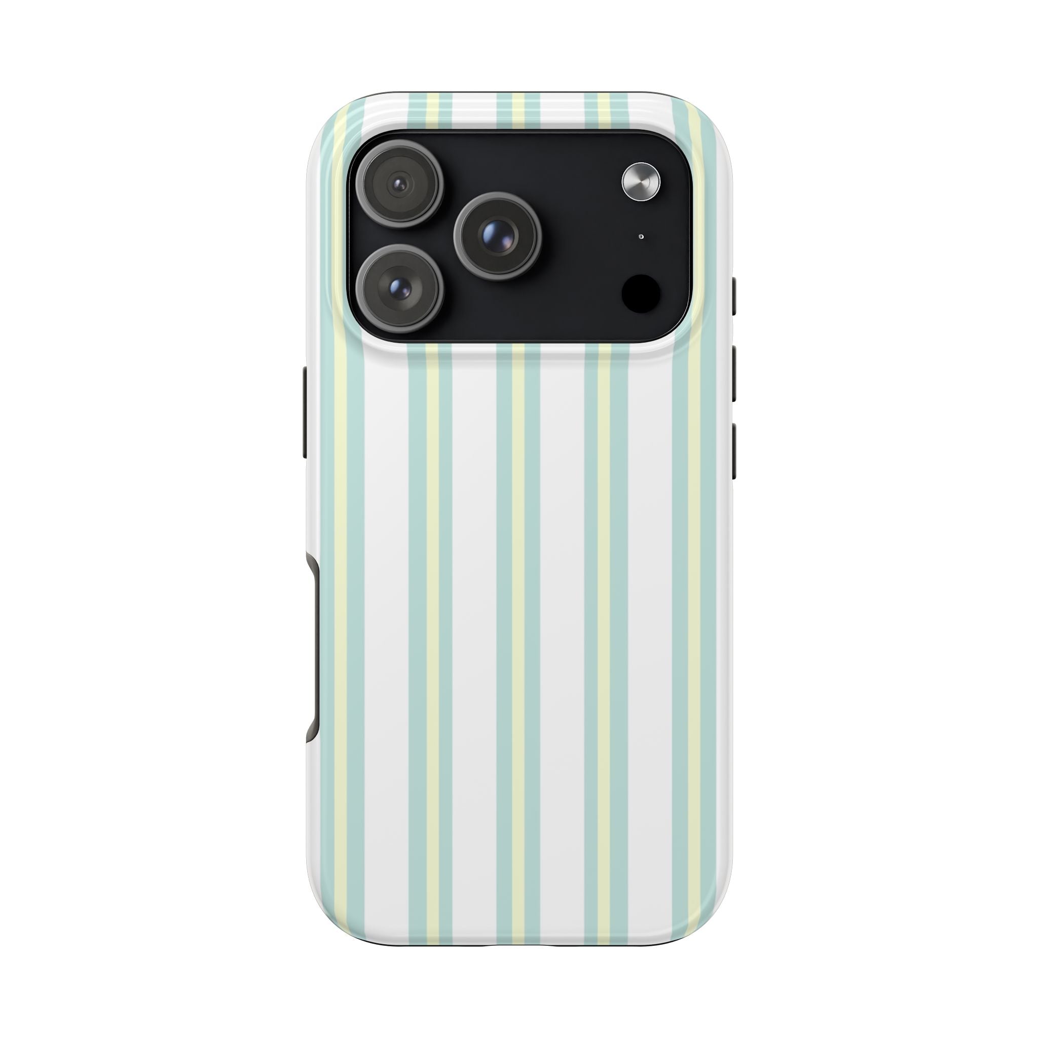 Phone case with a white and gray pattern on a white background