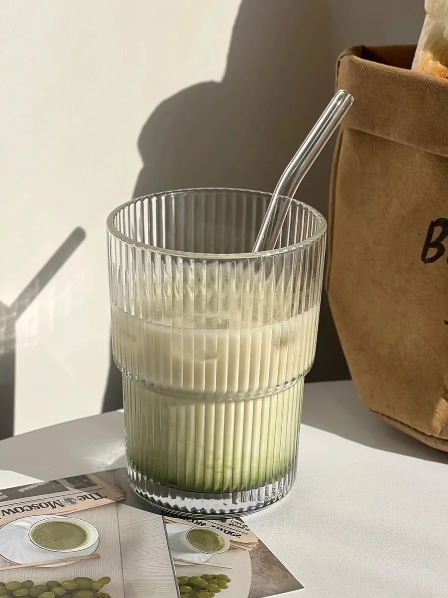 Durable Coffee Glass Cup – Reusable Glass Drinkware for Everyday Use