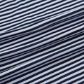 Elastic waist stripe pants for maximum comfort