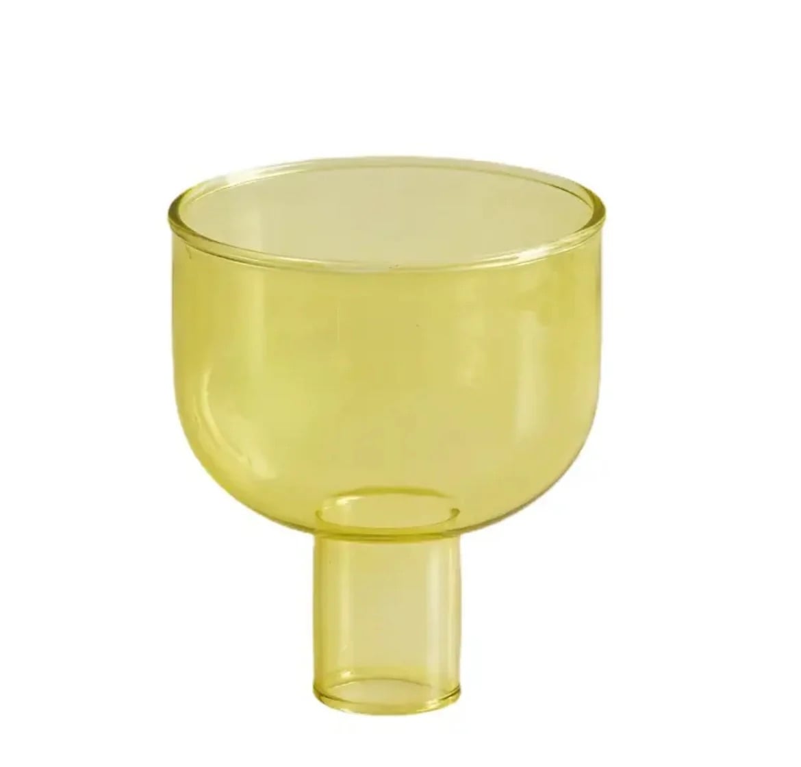Elegant Nordic Glass Vase – Durable Home Decoration for Flowers and Candles