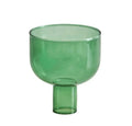 Elegant Retro Glass Candle Holder – Perfect for Terrarium and Floral Decor