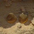 Geometric Shell Earrings – Perfect for Women’s Mermaidcore Aesthetic