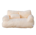 Luxury cat sofa with plush material for modern home
