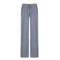 Knitted stripe pants for women’s casual wear