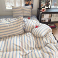 Korean bedding set with calm cozy morning vibe