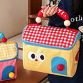 Kawaii gift bag with cottage theme, perfect for organizing toiletries, lunch items, or small accessories while traveling