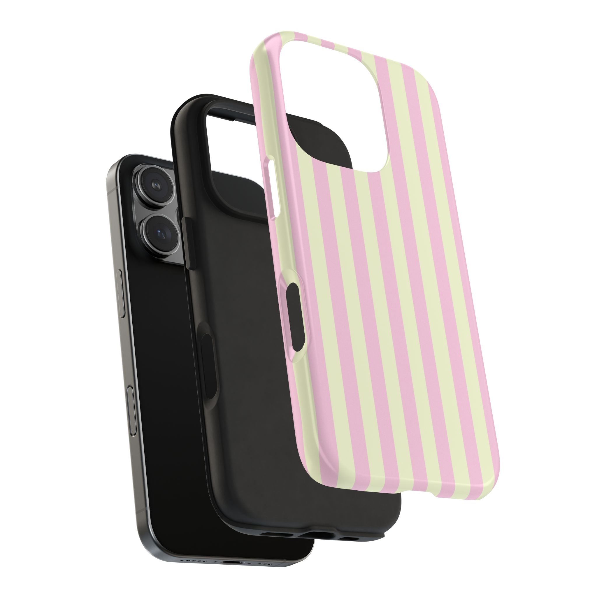 Phone case with cute pattern on a white background