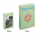 Coral and mint Barcelona book box featured in a soft girl bedroom theme.
