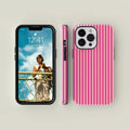 Shockproof and stylish iPhone case with retro design