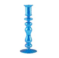 Purple Glass Centerpiece Candle Holder – Creative Modern Decor for Parties