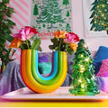 Modern Simple U Shape Resin Flowerpot for Home Decor