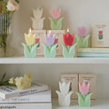 Creative Wedding Gift Tulip Flower Candle