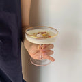 Elegant ice cream and dessert glass for events