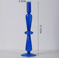 Antique blue candle holder for cozy room decor