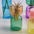 Vintage Glass Candle Stand – Stylish Nordic-Inspired Home Accessory