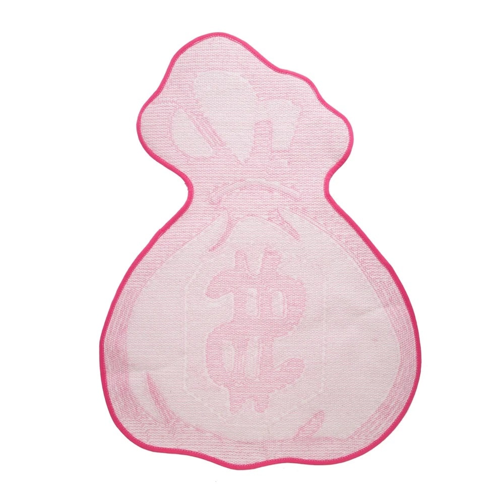 Y2K Accent Rug for Bedroom – Pink Tufted Rug